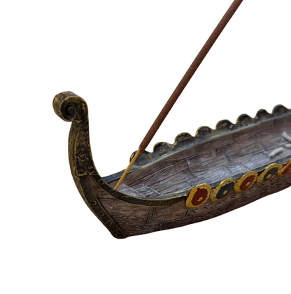 Viking Boat Incense Holder