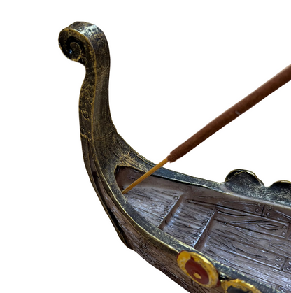 Viking Boat Incense Holder
