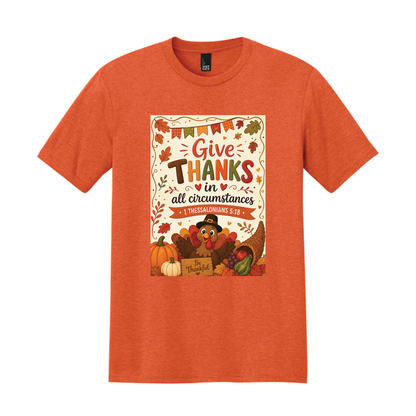 Thankgiving Thessolonians Tri-Blend Shirt
