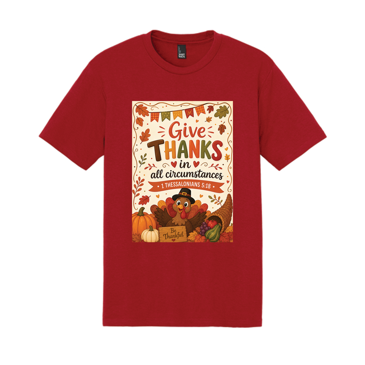 Thankgiving Thessolonians Tri-Blend Shirt